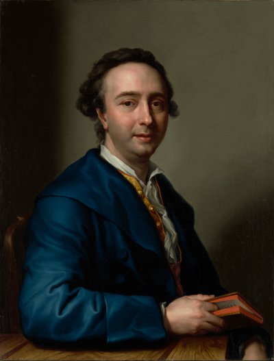 Portret van José Nicolás de Azara, Markies van Nibbiano door Anton Raphael Mengs