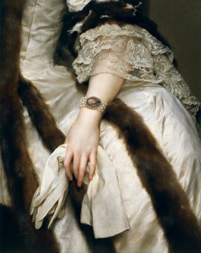 Portret van Maria Carolina van Oostenrijk, koningin van Napels door Anton Raphael Mengs