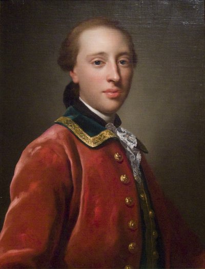 Portret van William Fermor 1737-1806 door Anton Raphael Mengs