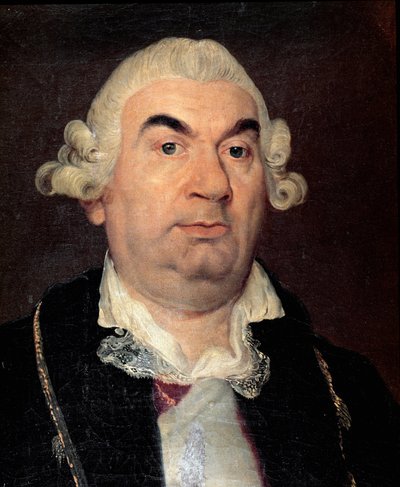 Portret van de Italiaanse componist Niccolo Jommelli (1714-1774). Schilderij door Anton Raphael Mengs (1728-1779) 18e eeuw Bologna, Museo Civico Biblioteca Musicale door Anton Raphael Mengs