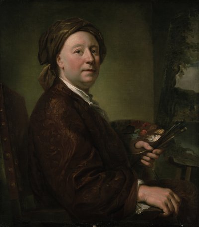 Richard Wilson 1752 door Anton Raphael Mengs