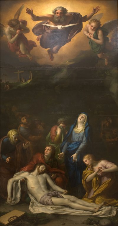 De Kruisafneming, 1760s door Anton Raphael Mengs