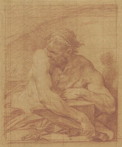 Vulcanus door Anton Raphael Mengs