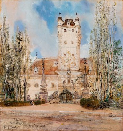 Kasteel Greillenstein, 1885-1886 door Anton Romako