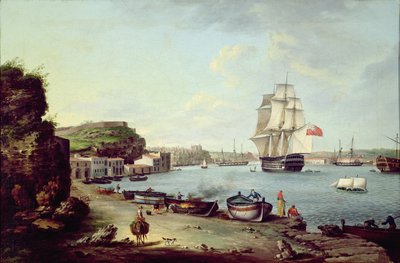 Haven van Mahon, Minorca door Anton Schantz