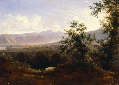 Uitzicht op Sorrento vanaf de Kaap door Anton Sminck Pitloo