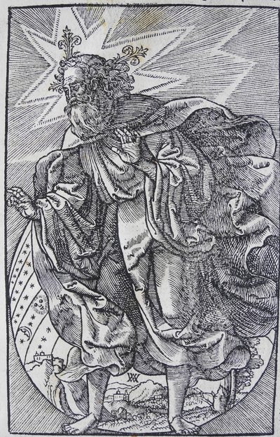De Schepping van de Wereld, uit de Worms Bijbel door Anton Woensam