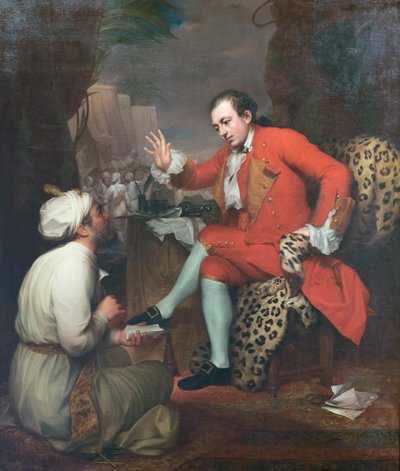 Portret van Sir Robert Clive door Anton von Maron