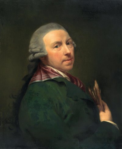 Zelfportret door Anton von Maron