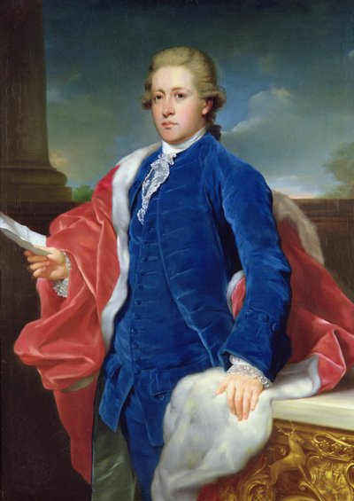 William Cavendish, 5e hertog van Devonshire door Anton von Maron