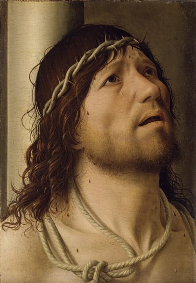 Christus aan de zuil door Antonello da Messina