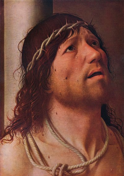 Christus aan de Zuil door Antonello da Messina