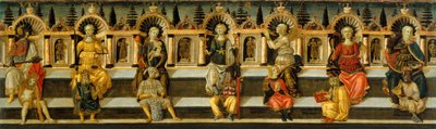 De zeven deugden door Antonfrancesco dello Scheggia