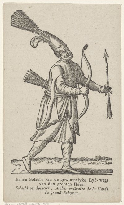 Man in Oosterse kleding door Antoni van Leest