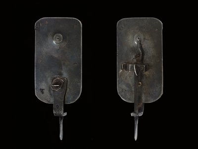 Microscoop, ca. 1690 door Antoni van Leeuwenhoek