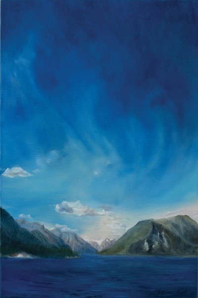 Fjorden van Noorwegen, 2011 door Antonia Myatt