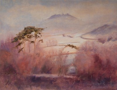 Bevroren vallei, Somerset, 2023 door Antonia Myatt