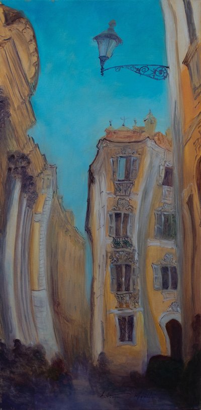 Op zoek naar de fontein, Italië door Antonia Myatt