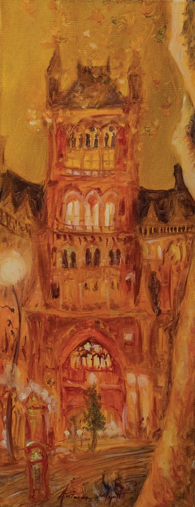 St Pancras Station, 2014 door Antonia Myatt