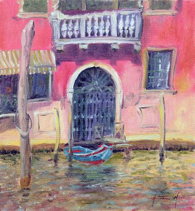 Venetiaans balkon, 2000 door Antonia Myatt