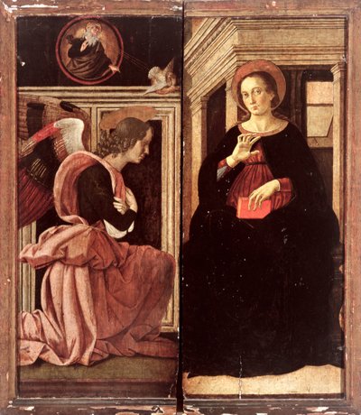 Annunciatie door Antoniazzo Romano