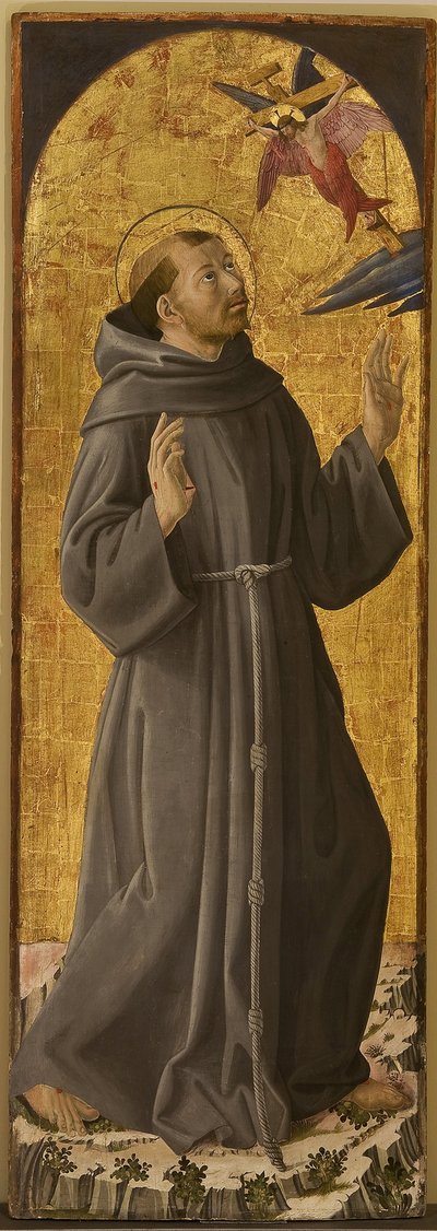 Sint Franciscus van Assisi door Antoniazzo Romano