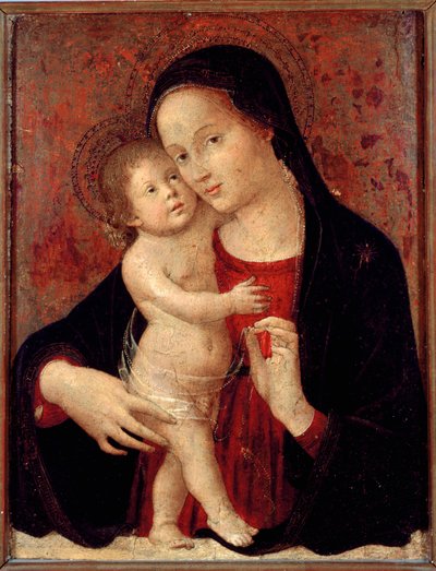 Maagd en Kind door Antoniazzo Romano