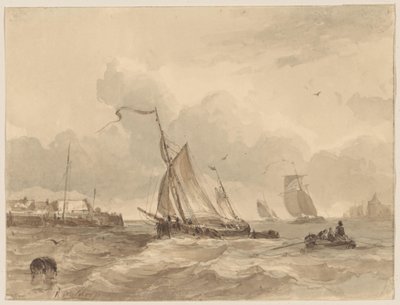 Zeehaven door Antonie Waldorp