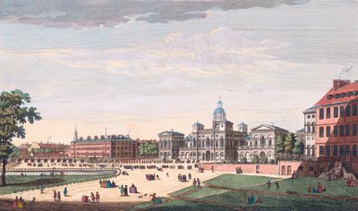 Parade van St James Park, Londen 18e eeuw door Antonio (after) Canaletto