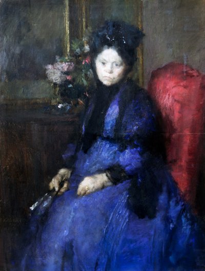 Portret van mijn moeder door Antonio Ambrogio Alciati