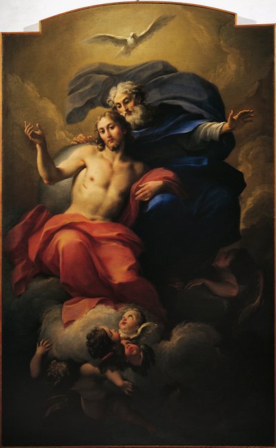 Glorie van St. Ignatius, door Antonio Balestra door Antonio Balestra