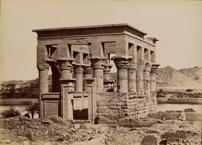 [Kiosk van Philae] / [Kiosk van Phile]. door Antonio Beato