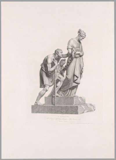 Liefdadigheid, van Oeuvre de Canova door Antonio Canova