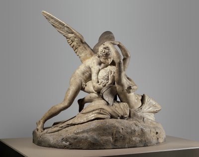 Cupido en Psyche, 1794 door Antonio Canova