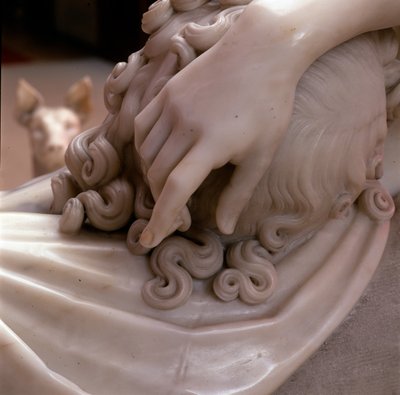 Hoofd van Endymion door Antonio Canova