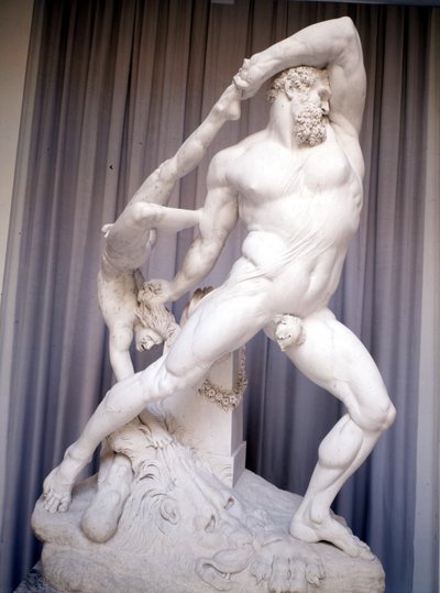 Hercules en Lycas door Antonio Canova