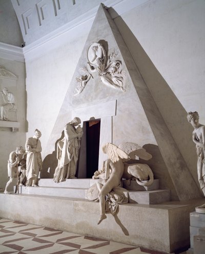 Grafmonument van Maria Christina van Oostenrijk door Antonio Canova door Antonio Canova
