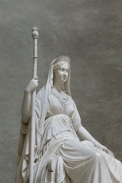 Marie Louise van Habsburg die Concordia personifieert door Antonio Canova