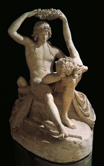 Venus kroont Adonis, door Antonio Canova door Antonio Canova