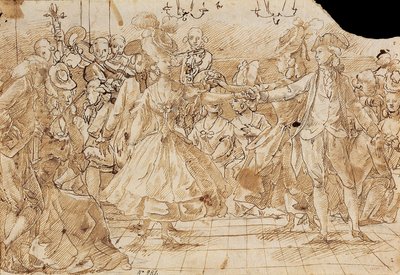 ""Menuet"" - Werk van Antonio Casanovas Torrents (1752-1796) door Antonio Casanovas i Torrents