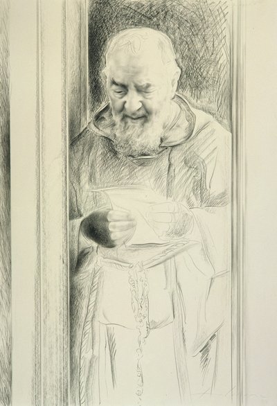 Padre Pio Lezend, 1988-89 door Antonio Ciccone