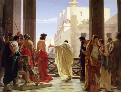 Ecce Homo (Aanschouw de man!) door Antonio Ciseri
