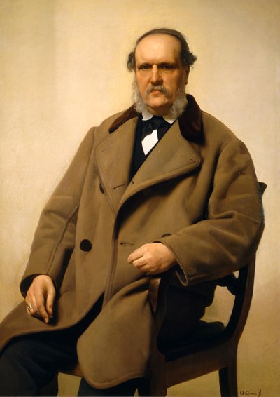Portret van Antonio Tommasi door Antonio Ciseri