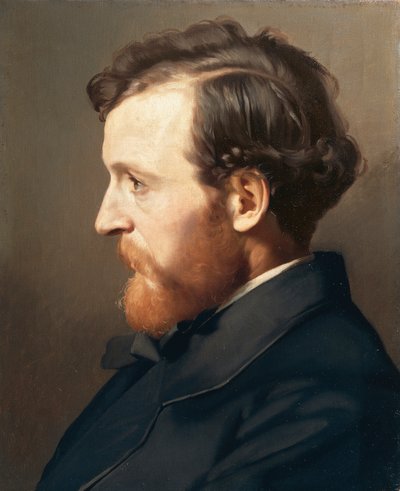 Portret van Vincenzo Ciseri door Antonio Ciseri