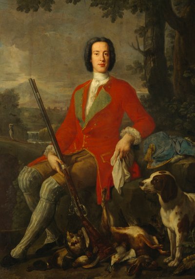 William Howard, burggraaf Andover, ca. 1735 door Antonio David