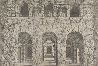 Een grot, ca. 1545 door Antonio Fantuzzi