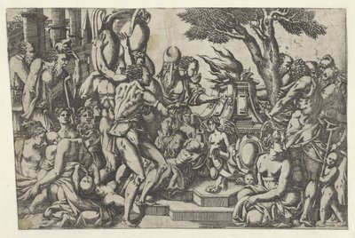 Offerscène door Antonio Fantuzzi