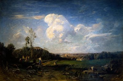 De wolken door Antonio Fontanesi