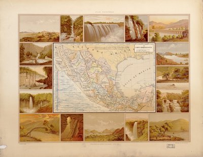 Schilderachtige en historische atlas van de Verenigde Mexicaanse Staten. LOC 2008621671-10 door Antonio García Cubas