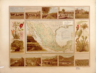 Schilderachtige en historische atlas van de Verenigde Mexicaanse Staten. LOC 2008621671-11 door Antonio García Cubas